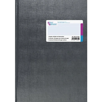 Abbildung von König und Ebhardt &amp; 8612032 Geschäftsbuch / Spaltenbuch (A4, mit festem Kopf 3 Spalten, 32 Zeilen, 80g/m², 96 Blatt Fadenheftung, Seitenzahl)