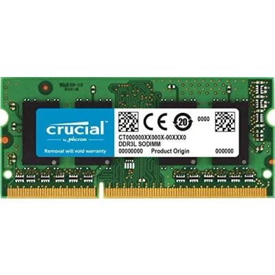 Abbildung von Crucial CT8G3S186DM 8GB Speicher für Mac (DDR3/DDR3L, 1866 MT/s, PC3 14900, SODIMM, 204 Pin)