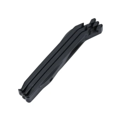 Abbildung von BBB Unisex Werkzeug Reifenheber Tirelevers Btl 81 Easylift 3 teiliges Reifenhebelset für Fahrr der, Schwarz, St ck EU