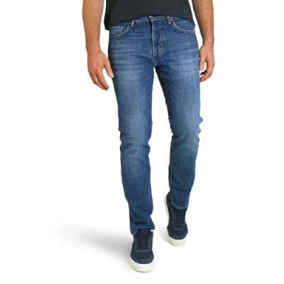 Abbildung von BALDESSARINI Herren Jeans Jack Regular Fit Authentic Heritage Denim, Blue Stonewash