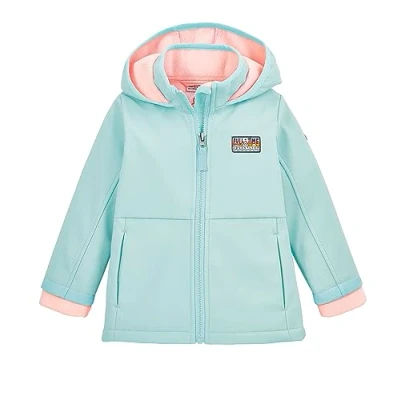 Abbildung von first instinct by killtec Unisex Fios 59 Mns Sftshll Jckt Softshell Jacke/Outdoorjacke Mit Kapuze, Türkis, 110 116 EU