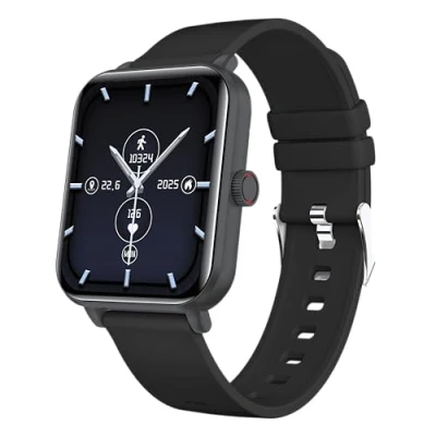 Abbildung von Smartwatch myPhone Watch Classic 2 großer 260 mah Akku, eine Woche Akkulaufzeit, Bluetooth Anrufe, 1,85 Zoll Bildschirm, IP65 Robustheit, mehrere Sportmodi, spezielle App