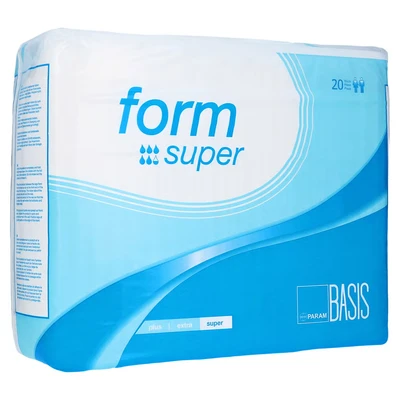 Abbildung von Param Form Vorlage anatom.Basis super 20 St