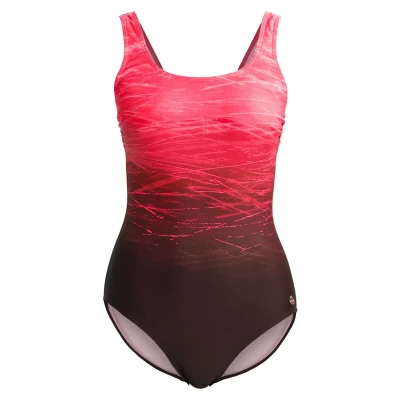Abbildung von Lascana Swimsuit Badeanzug, Damen, Größe: 44xF, Red