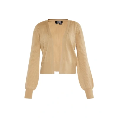 Abbildung von Dreimaster Cobranded WITH Iparo Strickjacke, Damen, Größe: 42, Beige