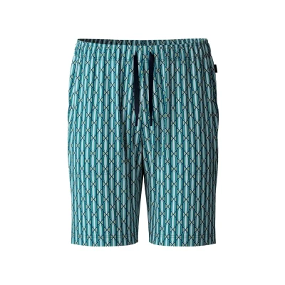 Abbildung von Calida Bermudas Nachtwäsche Hose, Herren, Größe: Medium, Aquamarine