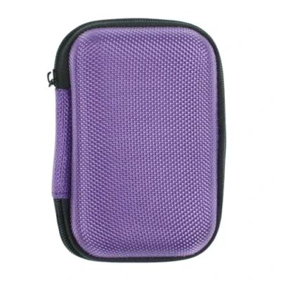 Abbildung von caseroxx Blutzuckermessgerät Tasche passend für Dexcom G7 / ONE+ in lila, Diabetiker Aufbewahrung Etui Hülle