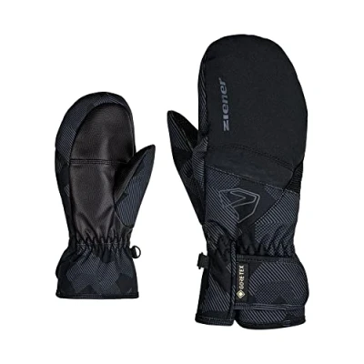 Abbildung von Ziener Kinder Levin GTX Mitten Junior Ski fäustling/Wintersport Wasserdicht, Atmungsaktiv, Black.Gray Ink camo, 5,5