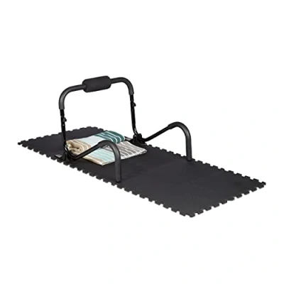 Abbildung von relaxdays Bodenmatte Bodenschutzmatte Fitnessgeräte 24er Set