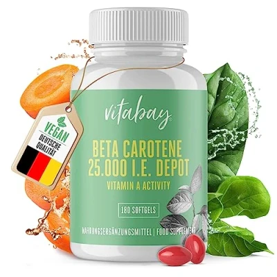 Abbildung von Vitabay Beta Carotin Depot 25000 I.E 180 St