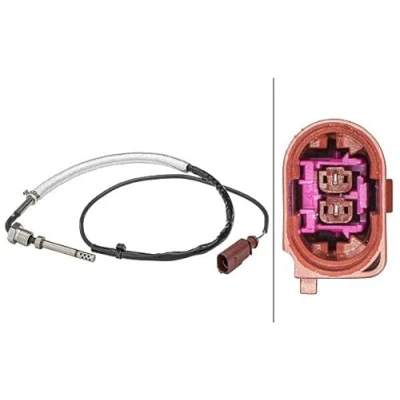 Abbildung von HELLA 6PT 358 181 521 Sensor, Abgastemperatur AUDI: A4 B7 Avant