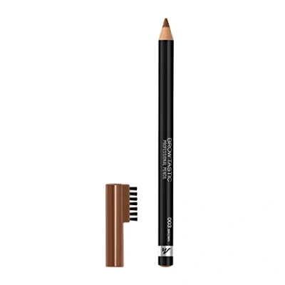 Abbildung von Manhattan Brow&#039;Tastic Professional Pencil Fb. 002 Hazel, Augenbrauenstift mit integriertem Bürstchen, 1,4 g