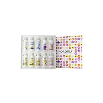 Abbildung von HOROMIA Horobox Geschenkbox Blumen Box 10 Duft Wäsche 50 ml H 067