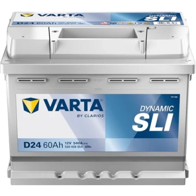 Abbildung von Varta D24 Blue Dynamic Starterbatterie für Passenger Car, 5604080543132 12V 60Ah 540A