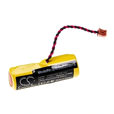 Abbildung von vhbw Batterie Ersatz für Denso LS17500 DST, SMP G501 PLC Programmable Logic Controller (3500mAh, 3,6V, Li SOCl2)
