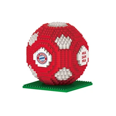Abbildung von FOCO Offizielles Lizenzprodukt FC Bayern München BRXLZ Steine 3D Fußball BAU Set