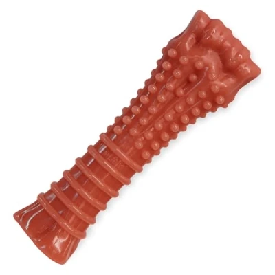 Abbildung von Nylabone Durable Bone Bacon Souper Hundespielzeug 19.5x5.5x3...
