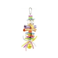 Abbildung von Duvo+ Vogelspielzeug Bunte Mischung 22x14x5,5cm