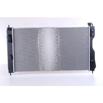 Abbildung von NISSENS 606844 Kühler, Motorkühlung Aluminium 660 377 16 Kühlrippen gelötet
