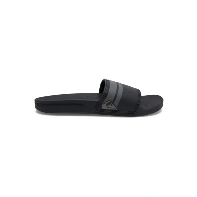 Abbildung von Quiksilver RIVI Slide Badesandale, Herren, Größe: 41, black grey Kunststoff