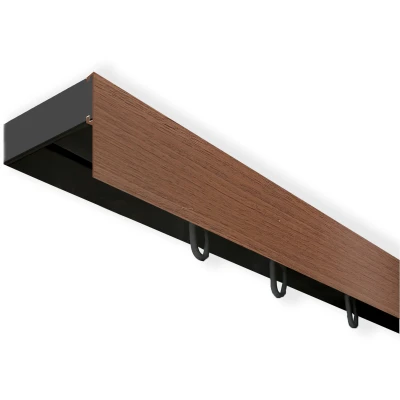 Abbildung von SN DECO GROUP Gardinenschiene &quot;Vorhangschiene SH (1) mit Blende 5 cm&quot;, 1 läufig läufig, Fixmaß