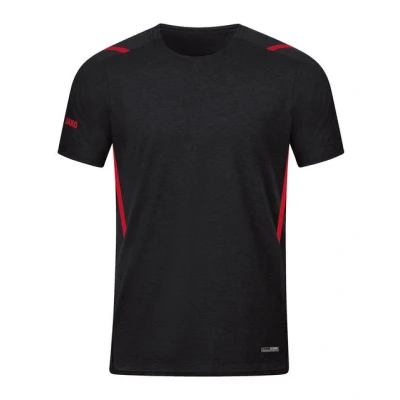 Abbildung von JAKO Challenge Tshirt print, Herren, Größe: Large, Schwarzrot