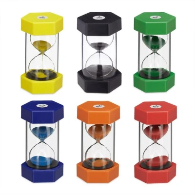 Abbildung von relaxdays Sanduhr Sanduhren Set für Kinder