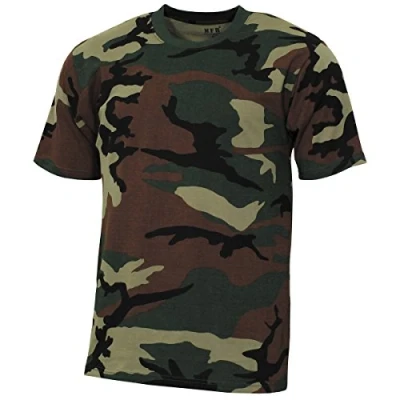 Abbildung von MFH US Streetstyle T Shirt Woodland Größe XXL