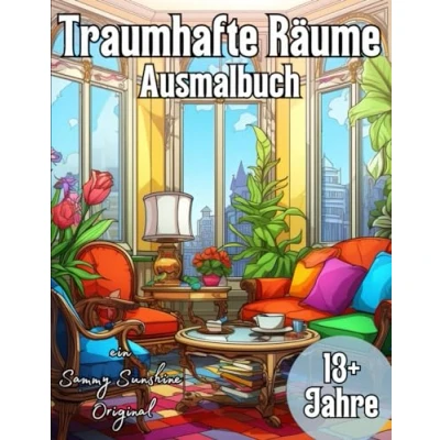 Abbildung von Traumhafte Räume Ausmalbuch: Ein detailliertes Malbuch für Erwachsene und Jugendliche. Ideal zum Stressabbau als Geschenk