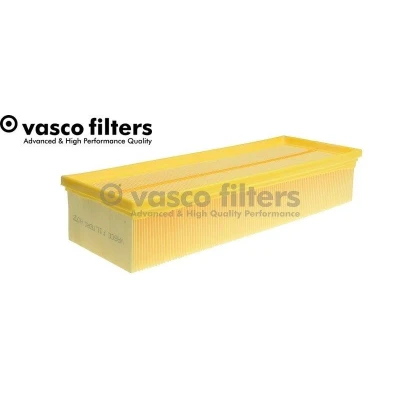Abbildung von DAVID VASCO A072 Luftfilter 70 136 346 rechteckig Filtereinsatz VOLKSWAGEN: GOLF 5 Schrägheck, 6, Passat B6 Variant, AUDI: A3 Sportback