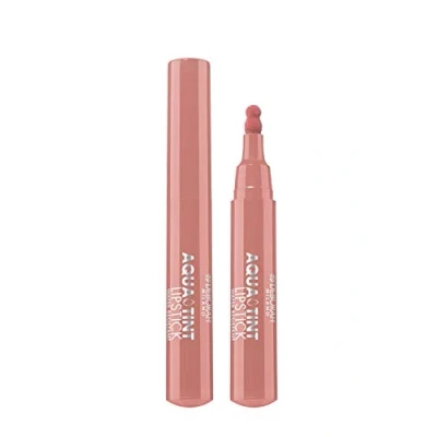 Abbildung von Deborah Milano Aqua Tint Lipstick mit Aloe Vera, lange Lebensdauer, Nr. 01, Terrakotta, wasserfest, feuchtigkeitsspendend und glänzend, spendet weiche satinierte Lippen, 2,5 g