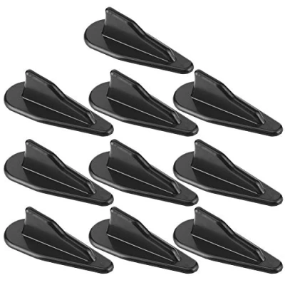 Abbildung von Qiilu 10 Stücke Auto Dachflosse Spoiler Wing Kit Generator Unifür Versal Kohlefaser Stil