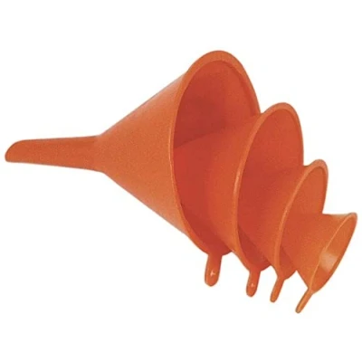 Abbildung von Brüder Mannesmann Trichtersatz 4 tlg, Plastik, 50/75/100/125 mm, M 455 4, Sortiert