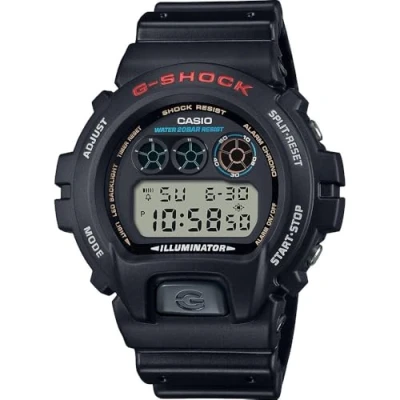 Abbildung von CASIO G SHOCK Chronograph, Quarzuhr, Armbanduhr, Herrenuhr, digital,retro,bis 20 bar wasserdicht