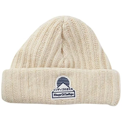 Abbildung von Kings of Indigo Unisex Beanie Strickmütze, Elfenbein (Off White 7200), One Size (Herstellergröße: OS)