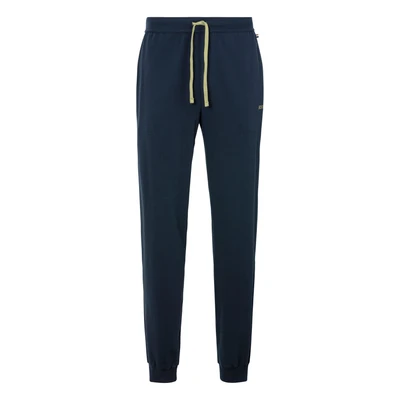 Abbildung von BOSS MIX Match Pants Nachtwäsche Hose, Herren, Größe: Large, Dark blue