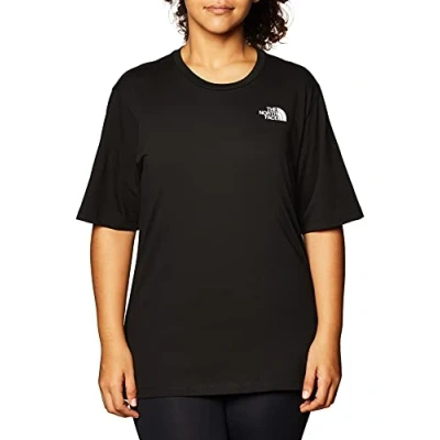 Abbildung von The North Face Relaxed Simple DOME Tshirt basic, Damen, Größe: Large, Black