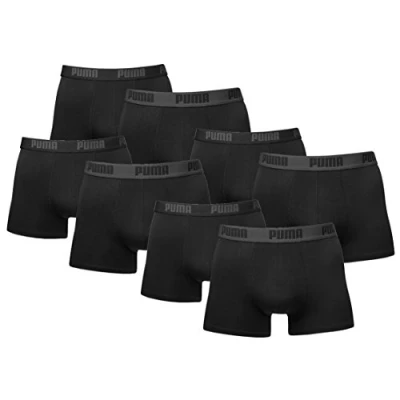 Abbildung von PUMA Herren Bodywear Basic 2p Boxer Shorts, Schwarz, L EU