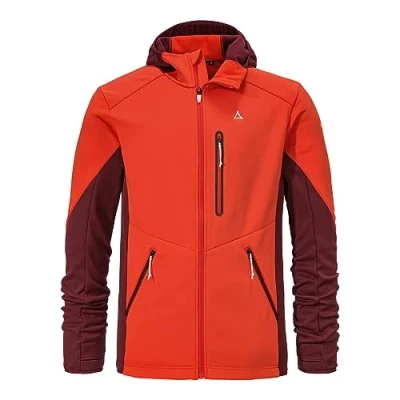 Abbildung von Schöffel Hoody Lodron M Fleecejacke, Herren, Größe: 50, Orange