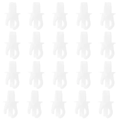 Abbildung von VGOL 20 Stück Motorhaubenstützstangenclips Ersatz 811823397 357823397 kompatibel mit VW Golf 2 Jetta Caddy Passat Motorhaubenhalter Clips