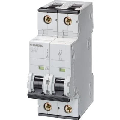 Abbildung von Siemens Leitungsschutzschalter 70 accesoriable 10 kA curva c 1 Polo + Neutral 6 A
