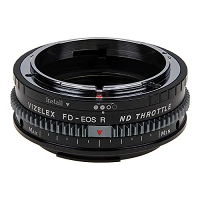 Abbildung von Vizelex CINE ND Throttle Lens Mount Adapter Compatible with Canon FD and FL Lenses on RF Cameras