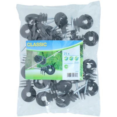 Abbildung von Ako Ringisolator Big Schwarz 25 Stück