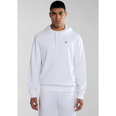 Abbildung von Napapijri Balis Summer Kapuzenpullover, Herren, Größe: Medium, Bright white