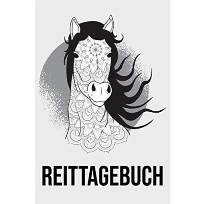 Abbildung von Reittagebuch: Pferde Trainingstagebuch mit vorgedruckten Seiten zum Ausfüllen Pferdetagebuch für das Pferdetraining
