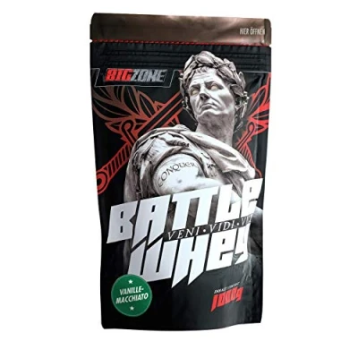 Abbildung von Big Zone Battle Whey Vanille Macchiato