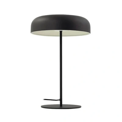 Abbildung von Lindby Tischleuchte Edion, schwarz, Metall, 45 cm