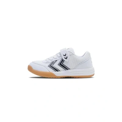 Abbildung von Hummel Multiplay FLEX VC JR Trainingsschuh für Kinder, Größe: 38, White black Schuhe