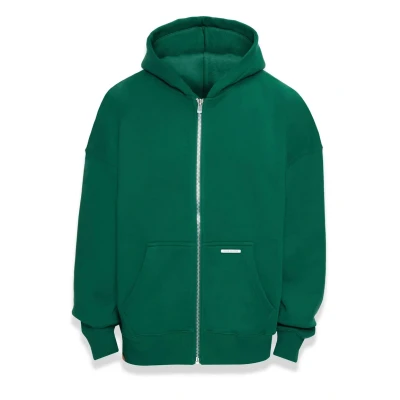 Abbildung von Dropsize Bazix Republiq Super Heavy Sweatjacke, Herren, Größe: Large, Green
