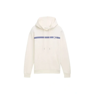 Abbildung von TOM Tailor Denim Kapuzenpullover, Herren, Größe: Small, Gardenia white